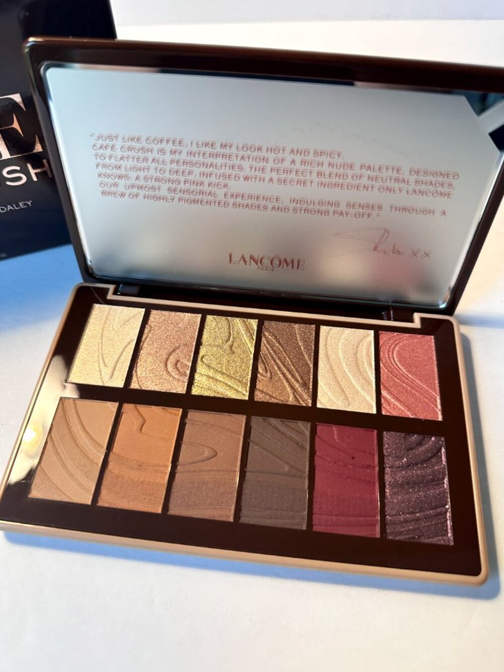 Lancôme Idôle Café Crush Eyeshadow Palette New in Box